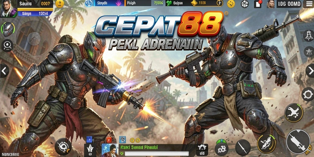 Screenshot gameplay seru dari CEPAT88 dengan aksi mendebarkan.
