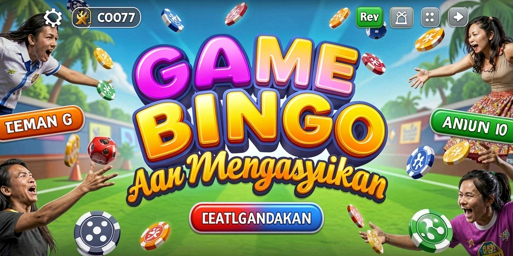 Tampilan gameplay Bingo yang mengasyikkan dan penuh warna.