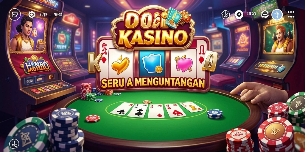 Tampilan gameplay D06 dengan atmosfer Kasino yang menegangkan.