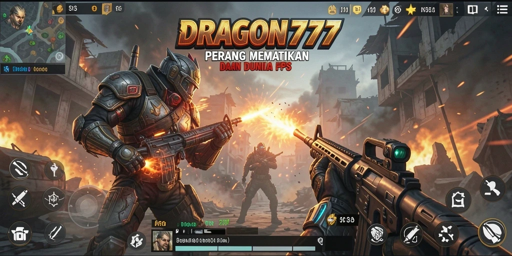 Tampilan gameplay DRAGON777 yang mendebarkan dan realistis.