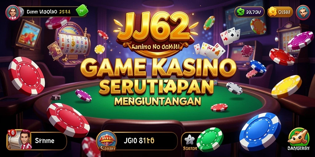 Tampilan menarik dari gameplay permainan Kasino JJ62.