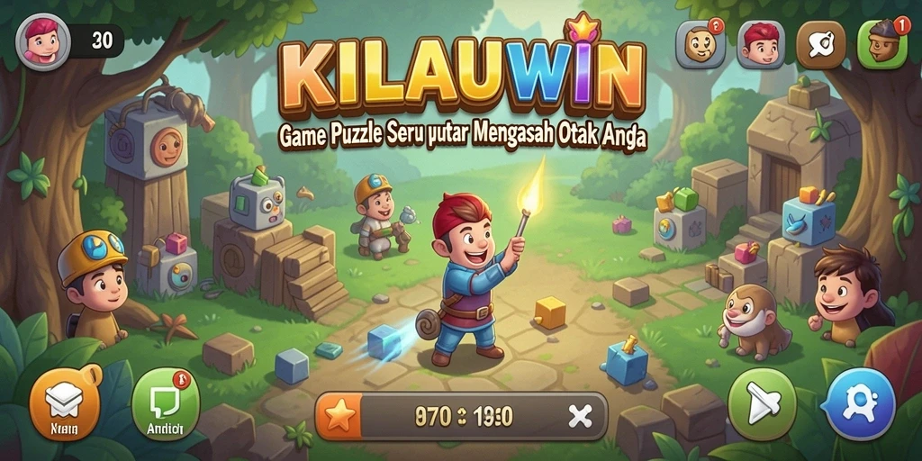 Tampilan gameplay seru dan menantang dari KILAUWIN.