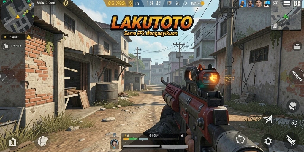 Tampilan gameplay mendebarkan dari LAKUTOTO yang penuh aksi.