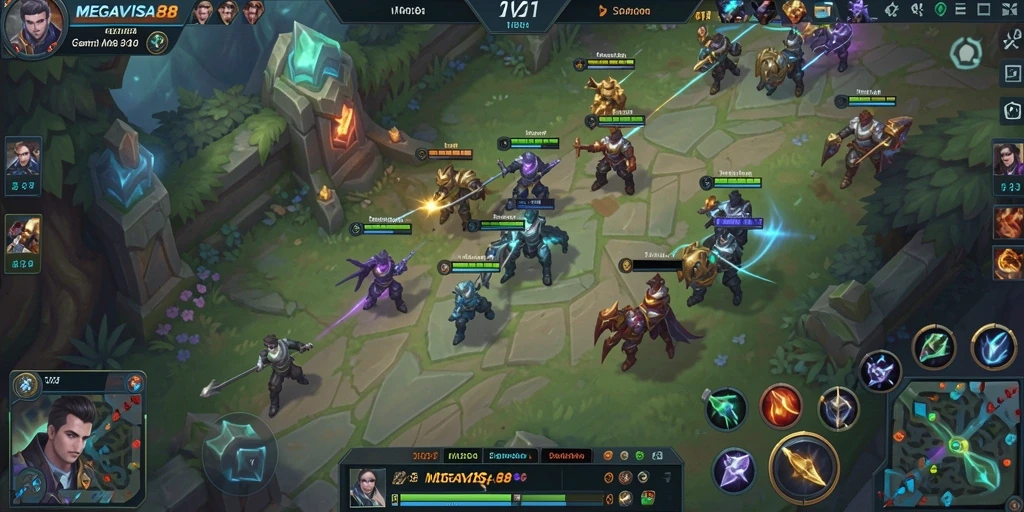 Gameplay seru dan menarik dalam MEGAVISA88.