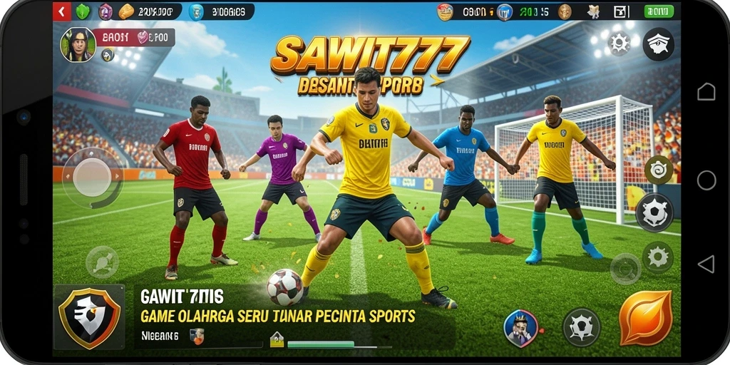 Gameplay seru SAWIT777 saat pertandingan olahraga penuh aksi.