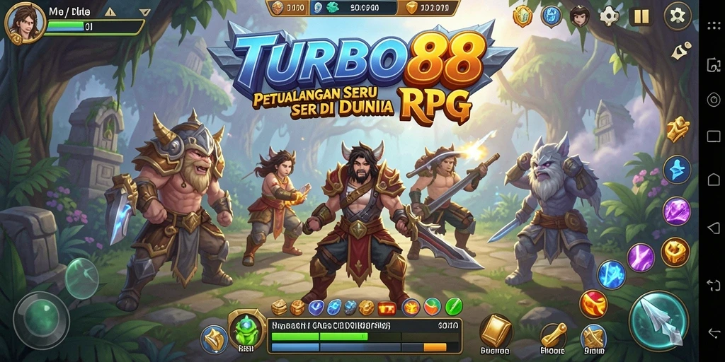 Menampilkan gameplay seru dan grafis menakjubkan dari TURBO88.